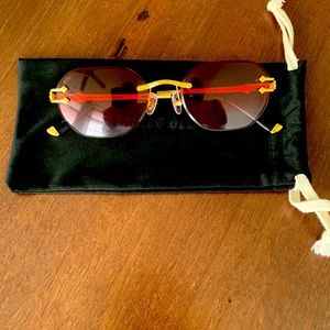James Oro Caviar Sunglasses